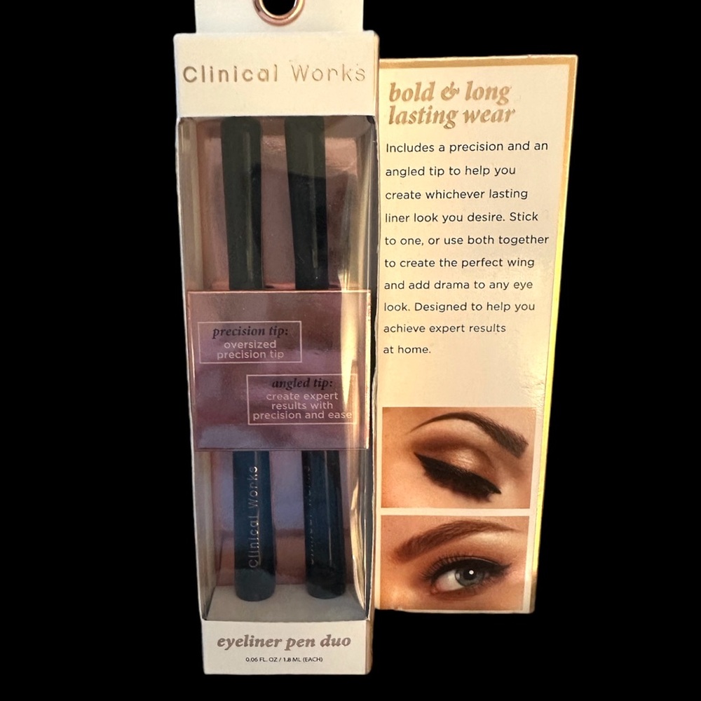 Clinical Works Eyeliner Pen Duo  NEW IN BOX